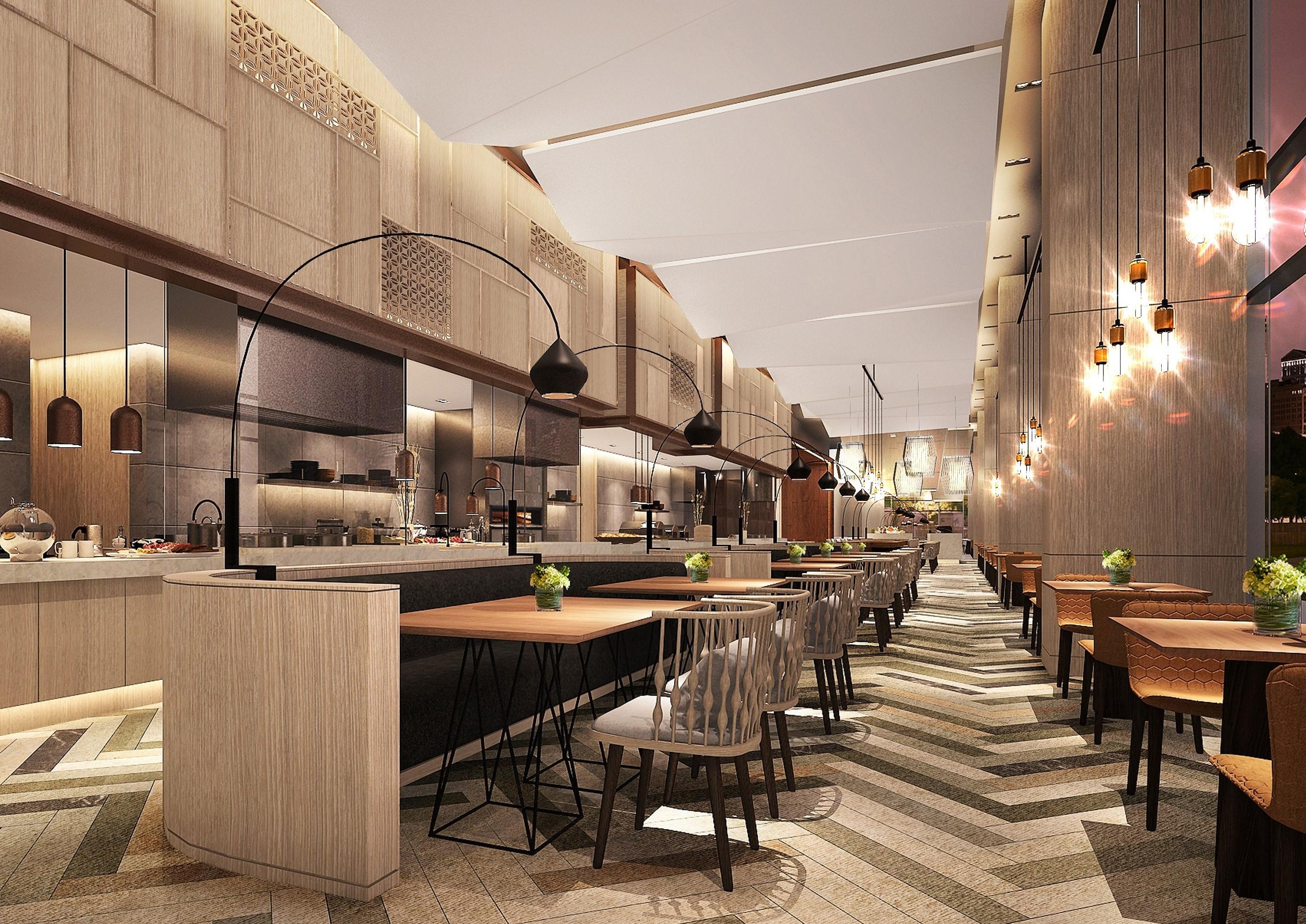 קואזון סיטי Seda Vertis North מראה חיצוני תמונה The interior of the restaurant