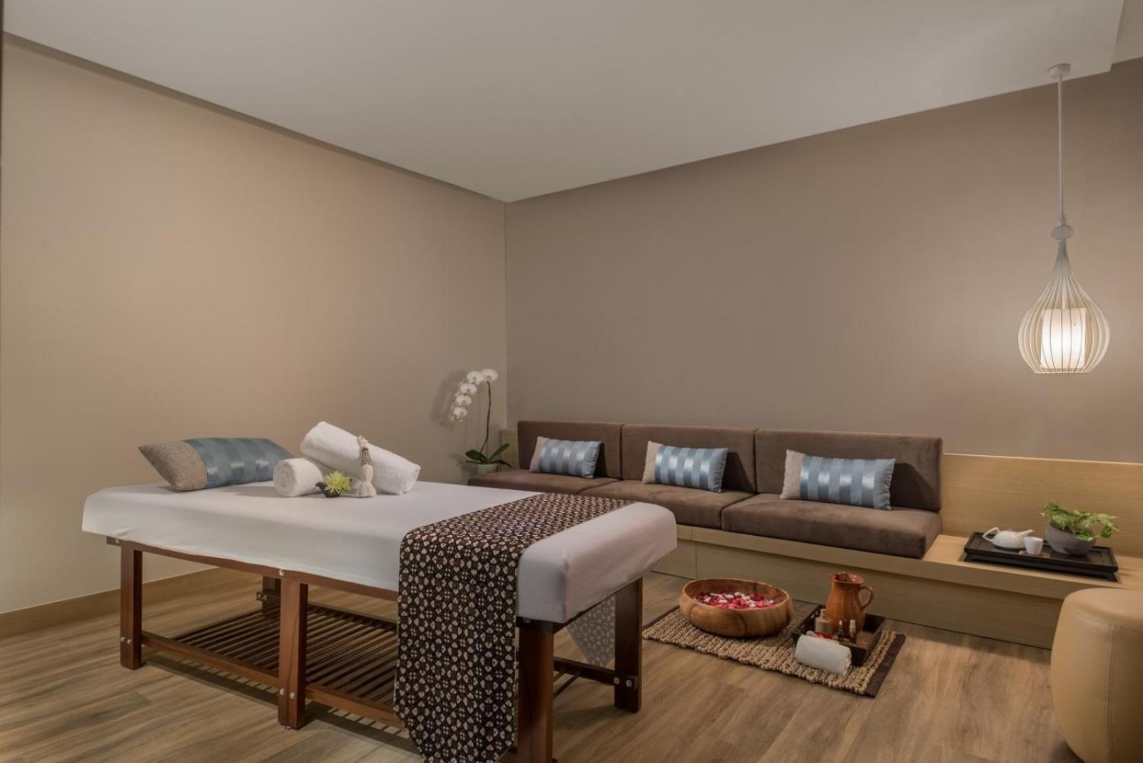 קואזון סיטי Seda Vertis North מראה חיצוני תמונה A treatment room at the spa