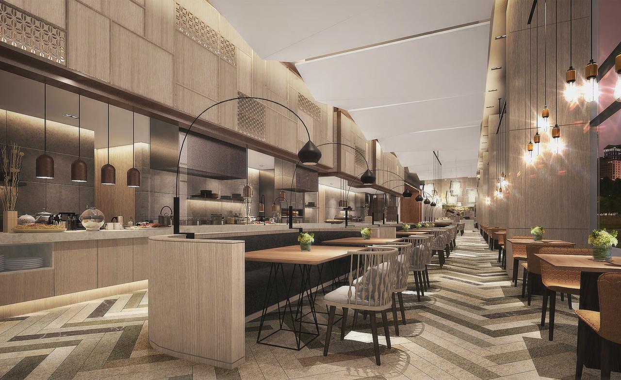 קואזון סיטי Seda Vertis North מראה חיצוני תמונה The interior of the restaurant