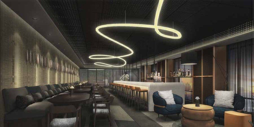 קואזון סיטי Seda Vertis North מראה חיצוני תמונה The bar at the 101 Sky Lounge